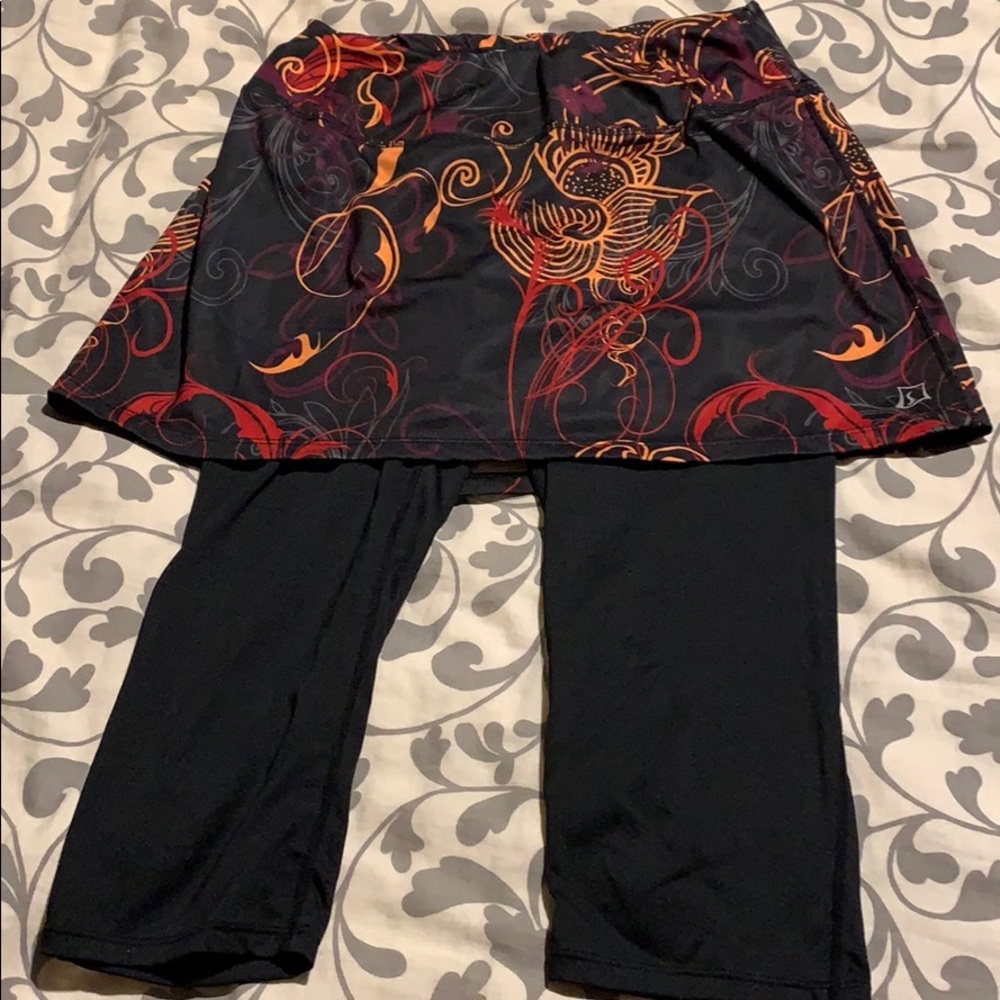 Skirt legging, size XS, knee length